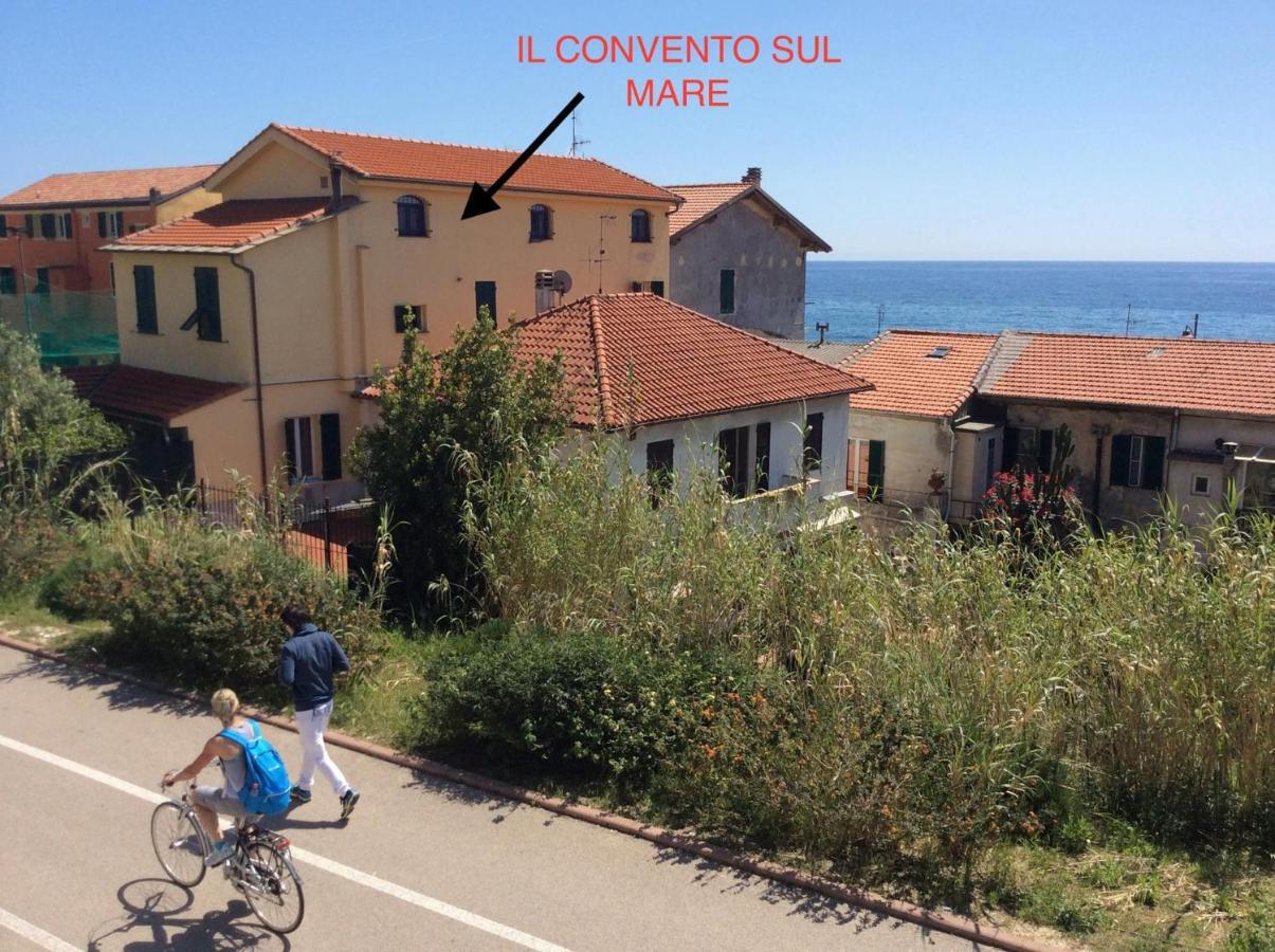 Вилла Il Convento Sul Mare Санто-Стефано-аль-Мар Экстерьер фото